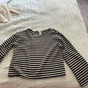H&M striped sweater; size small.